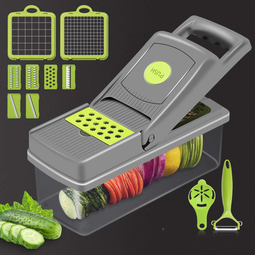 Kitchen Chopper Household Grater Dicer Potato Shredded Grater - Minihomy