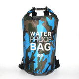 Outdoor Waterproof Bag Camouflage Polyester Double Shoulder Portable Beach Backpack - Minihomy