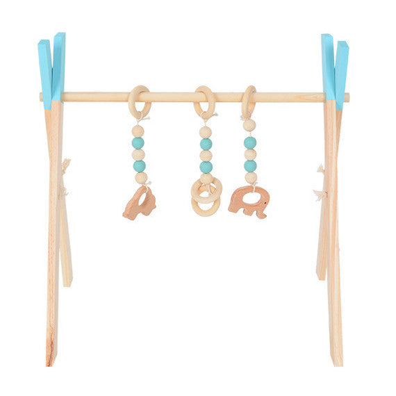 Wooden Baby Infant Fitness Frame Decorative Toys