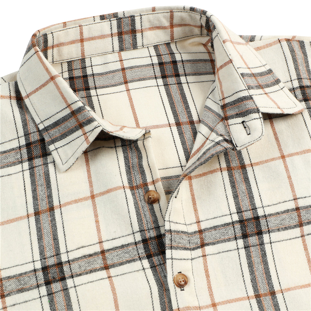 Casual Plaid Shirt For Men - Minihomy