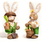 Simulation Papyrus Easter Rabbit Decoration Home