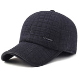 Men's Winter Ear Protection Thickened Warm Baseball Cap