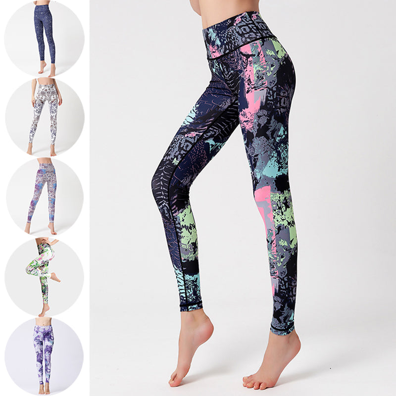 Leggings Women Fitness Yoga Pants Push Up Workout Sports Legging High Waist Tights - Minihomy