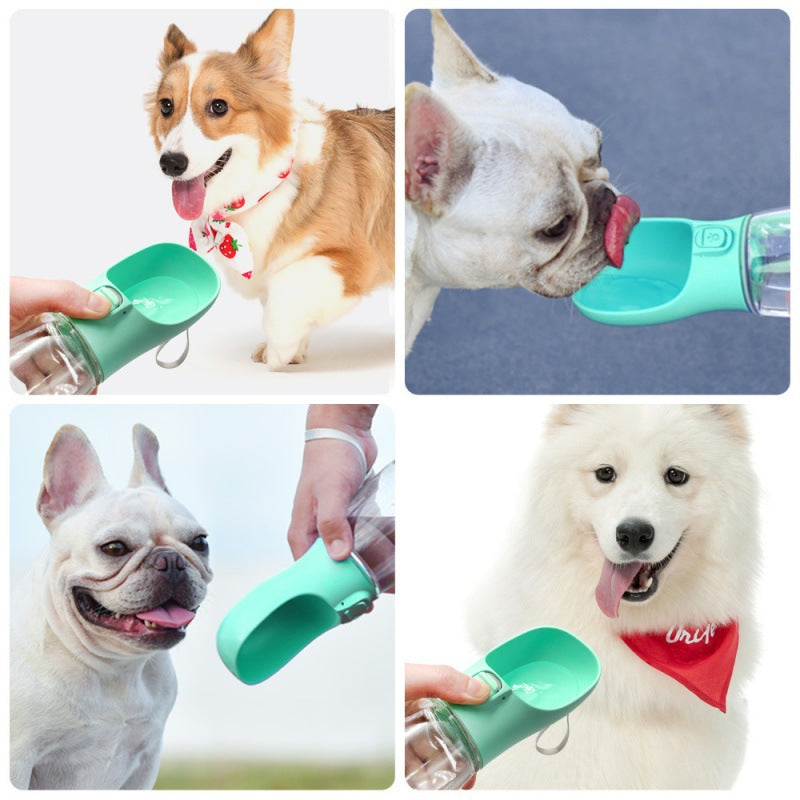 Pets Go Out Portable Water Cup Dog Waterer Feeding Water Bottle Pet Supplies - Minihomy