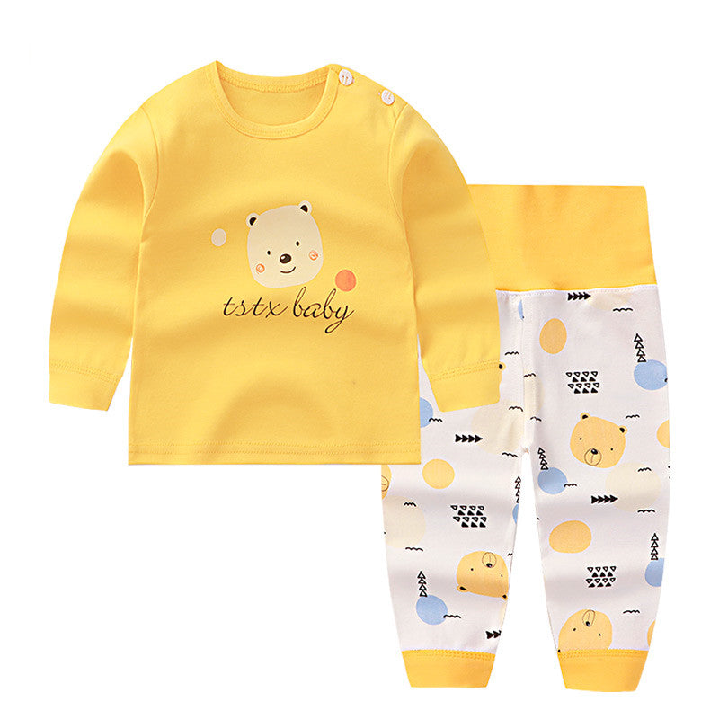 Baby Autumn Clothes Suit Cotton Baby Underwear: Comfort and Style for Your Little One - Minihomy