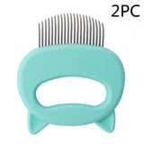 Pet Hair Removal Massaging Shell Comb - Minihomy