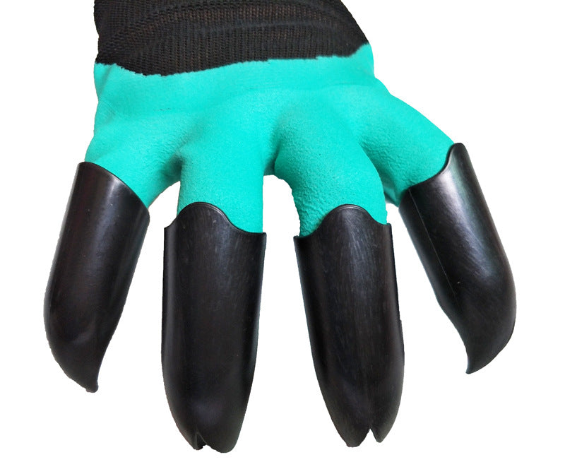 Labor Insurance Digging Gloves Double Angle Split Garden Planting Gloves