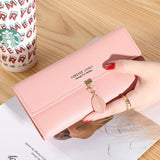 Multi-function Three-fold Document Bag Large-capacity Clutch