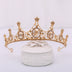 Champagne Rhinestone Crown Headband - Minihomy