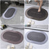 Entrance Door Mat Super Quick Drying Bathroom Carpet Modern Simple Non-Slip - Minihomy