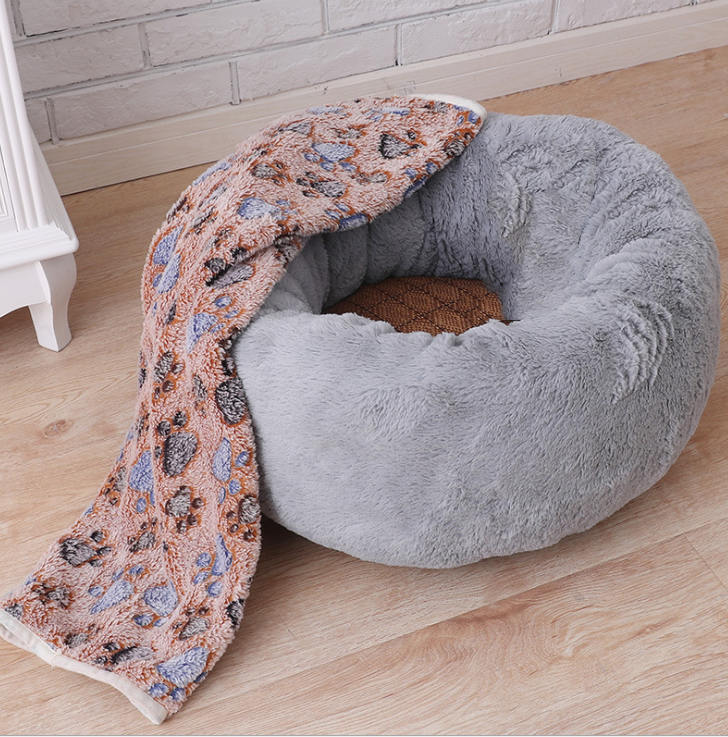 Pet Bed & Blanket - Minihomy