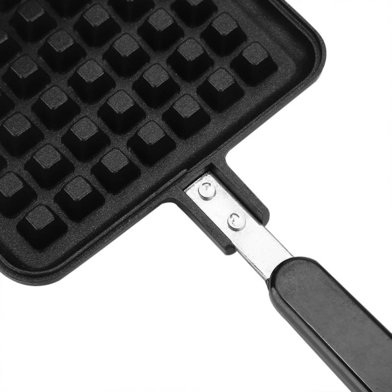 Non-Stick Waffles Maker Machine Kitchen Waffle Baking Mold Gas Pan Bubble Egg Cake Oven Breakfast Machine Cake Maker - Minihomy