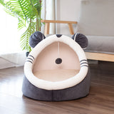 Warm Soft Cat Bed Winter Warm House Cave Pet Dog Soft Nest Kennel Kitten Bed House Sleeping Bag for Small Medium Dogs Supplies