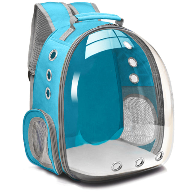 Backpack Travel Space Capsule Cage Pet Transport Bag Carrying For Cats and Dogs - Minihomy