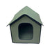 Waterproof Cat House Foldable Pet House for Small Dogs Cats EVA Pet Bed Nest With Inner Pad Portable Outdoor Cat Accessories