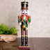 Wooden  Solider Figure Model Puppet Doll Handcraft For Kid New Year Gifts Christmas Home Office Decoration