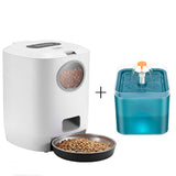 Smart Automatic Dog Cat Feeder 4.5 Liters Dry Food Dispenser Plus 2L Water Feeder Suitable For Small And Medium Pet Smart Feeder