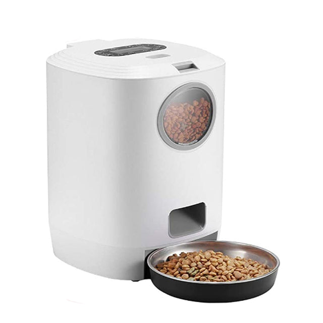 Smart Automatic Dog Cat Feeder 4.5 Liters Dry Food Dispenser Plus 2L Water Feeder Suitable For Small And Medium Pet Smart Feeder