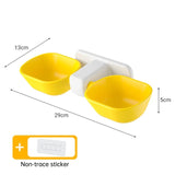 Cat Dog Water Bowls Dual-purpose Wall Hanging Pet Feeding Bowl - Minihomy