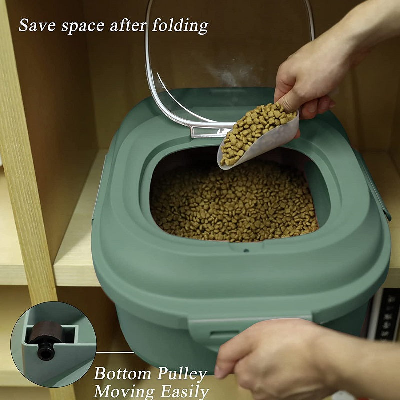 Pet Dog Food Storage Container - Minihomy