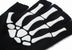 Unisex Adult Halloween Skeleton Skull Half Finger Stretch Gloves