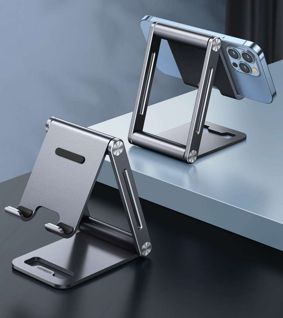 Cell Phone Adjustable Desk Phone Holder for iPhone 13 12 Pro Max - Minihomy