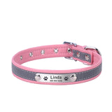 Personalized Dog Leather Collar