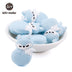 Make Silicone Beads Teething Cartoon Fox Beads Animals - Minihomy