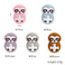 Make Silicone Beads Teething Cartoon Fox Beads Animals - Minihomy