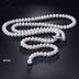 925 Silver Genuine Freshwater Pearl Long Necklace - Minihomy